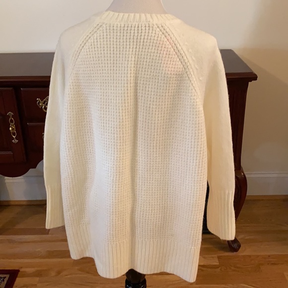 Off White LOFT Sweater - Picture 3 of 7